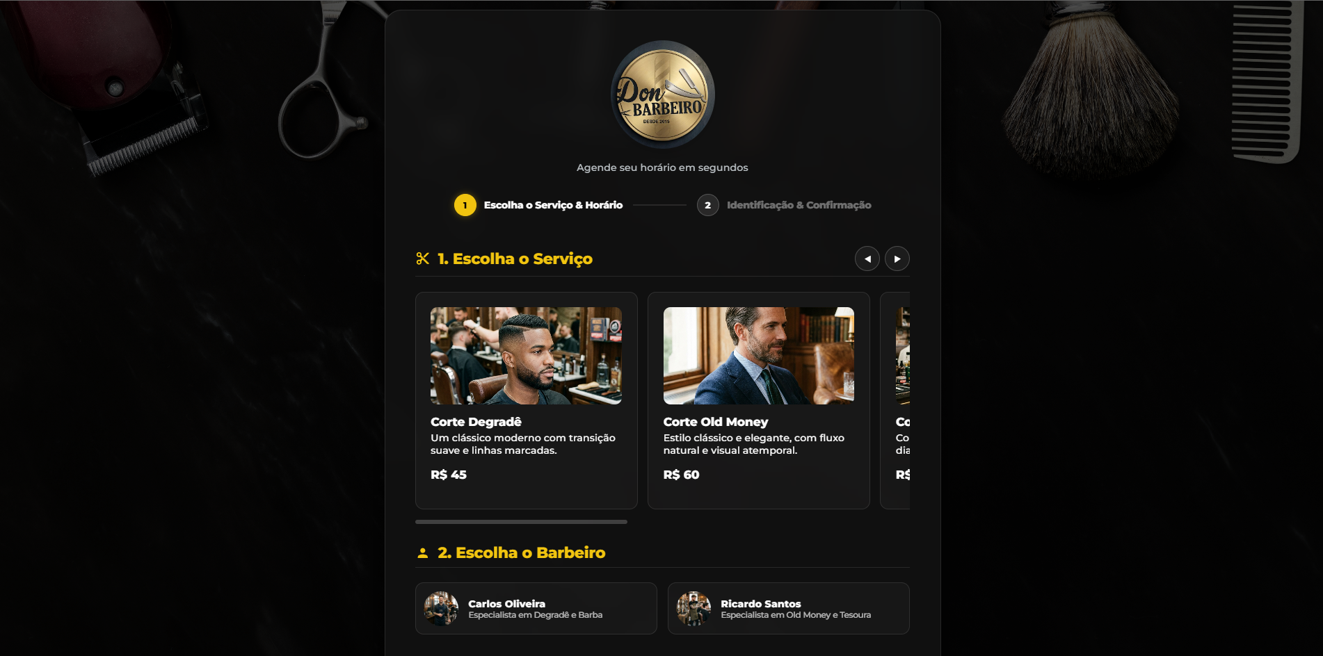 Barbearia Agendamentos